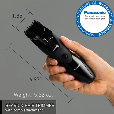 Picture of Panasonic ER-GB42K Cordless Men's Electric Shaver Hair and Beard Trimmer Clipper for Men