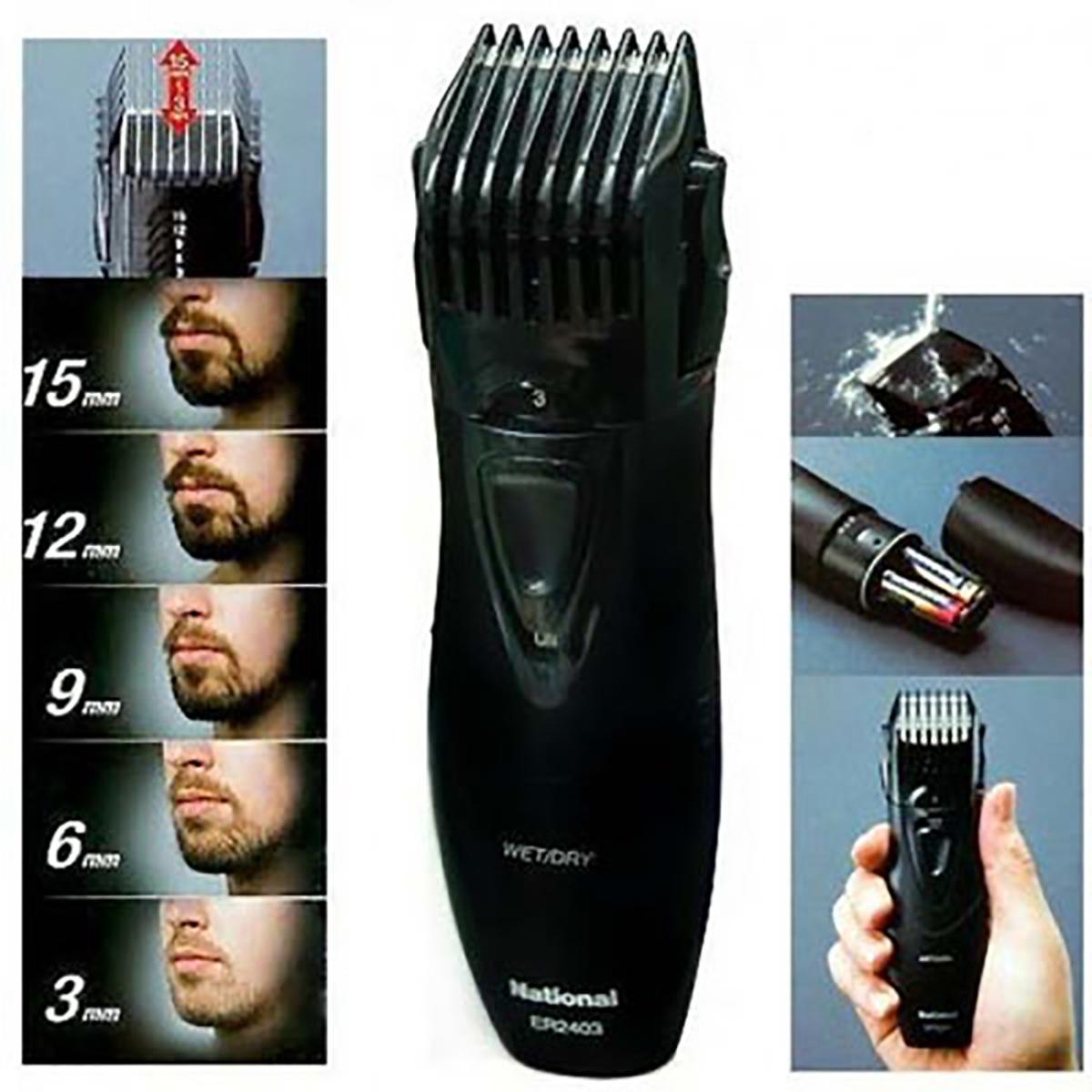 Picture of Panasonic ER-GB42K Cordless Men's Electric Shaver Hair and Beard Trimmer Clipper for Men