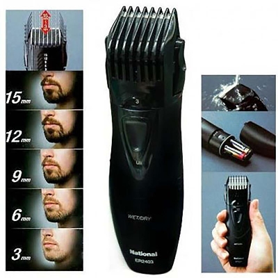 Picture of Panasonic ER-GB42K Cordless Men's Electric Shaver Hair and Beard Trimmer Clipper for Men