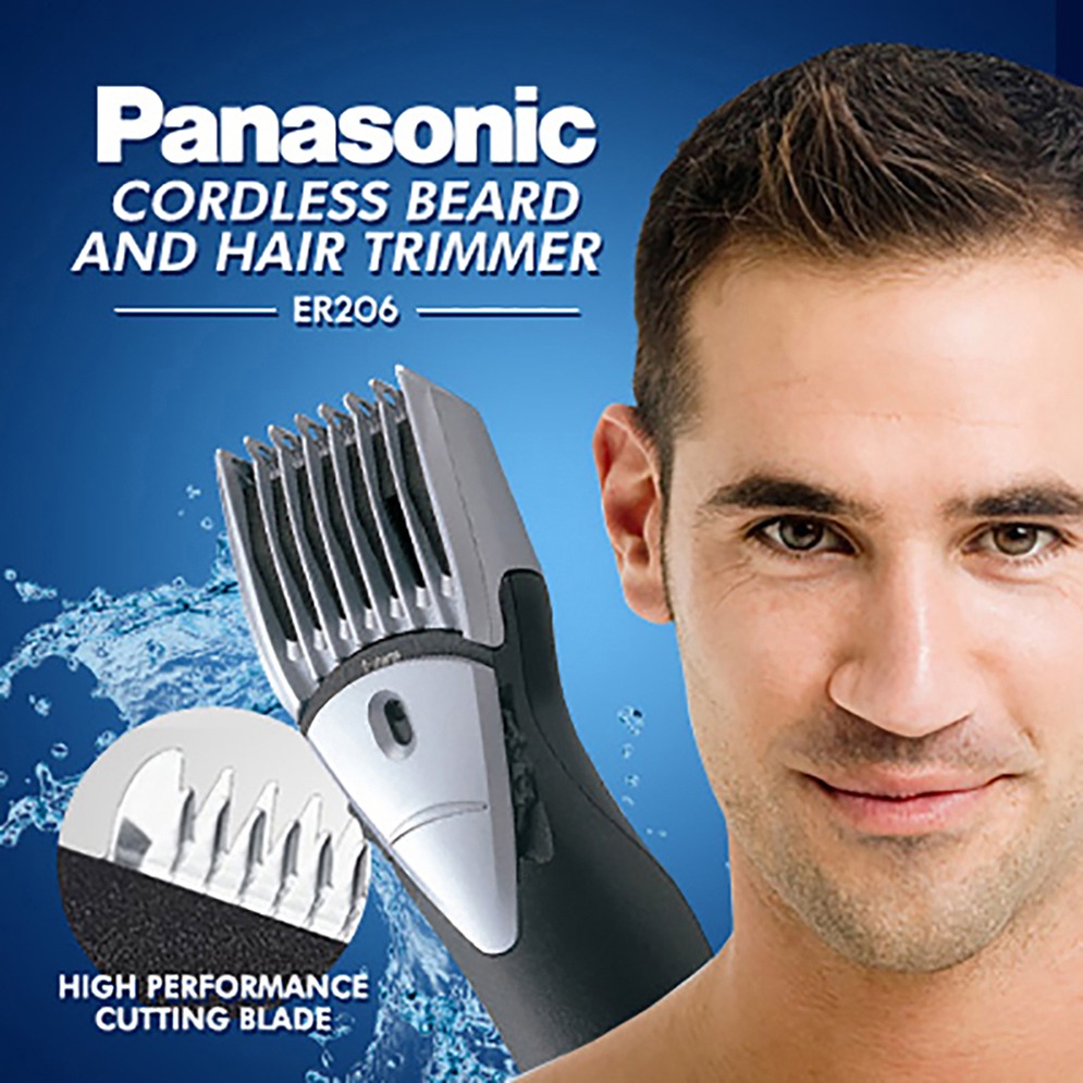 Picture of Panasonic ER-206K Professional Cord Cordless Hair Beard Trimmer Clipper for Men