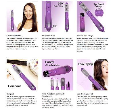 Picture of Panasonic EH-KA42 Multi-Styler 4 in 1 Hair Styler for Women