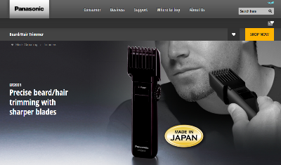 Picture of Panasonic ER2031 Beard and Hair Trimmer for Men