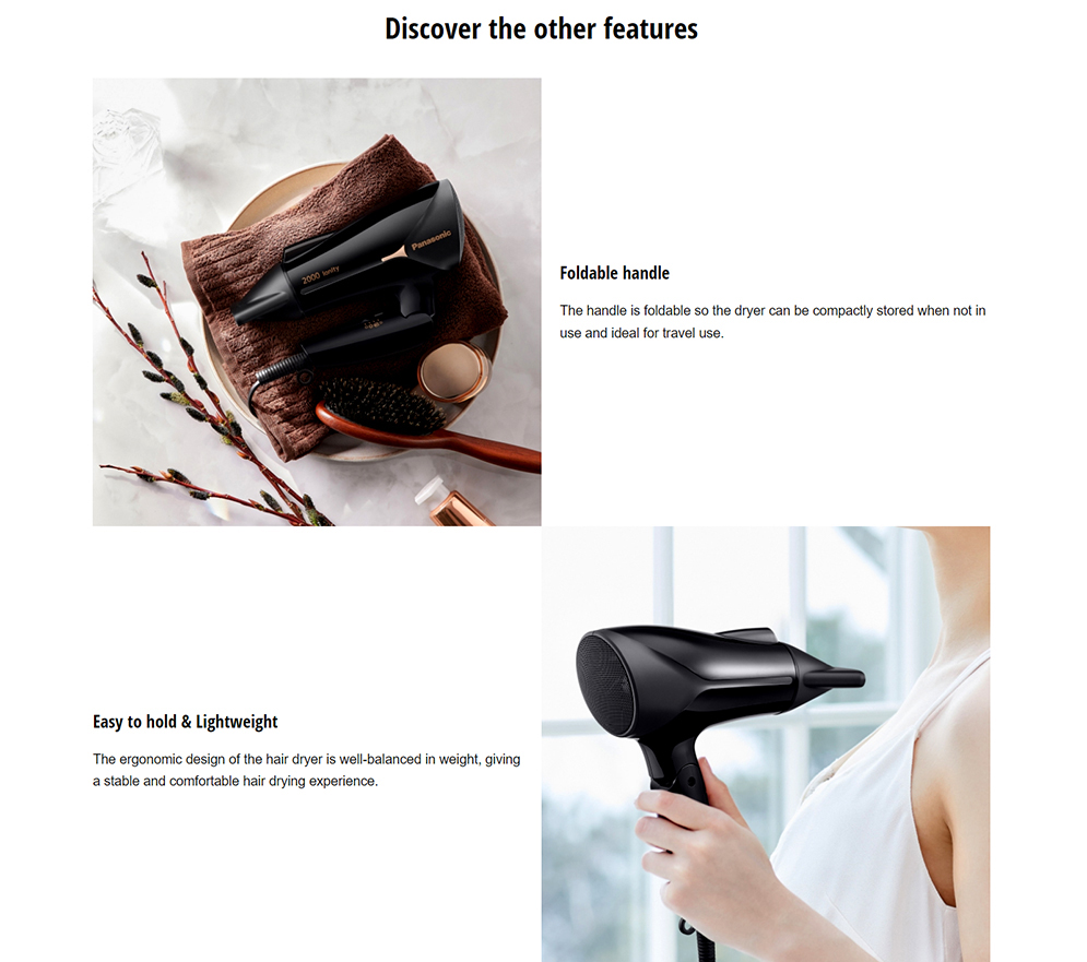 Picture of Panasonic EH-NE66 Powerful Ionic Hair Dryer