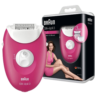 Picture of Braun Silk-epil 3 SE 3-273 2 in 1 Epilator and Shaver for Women