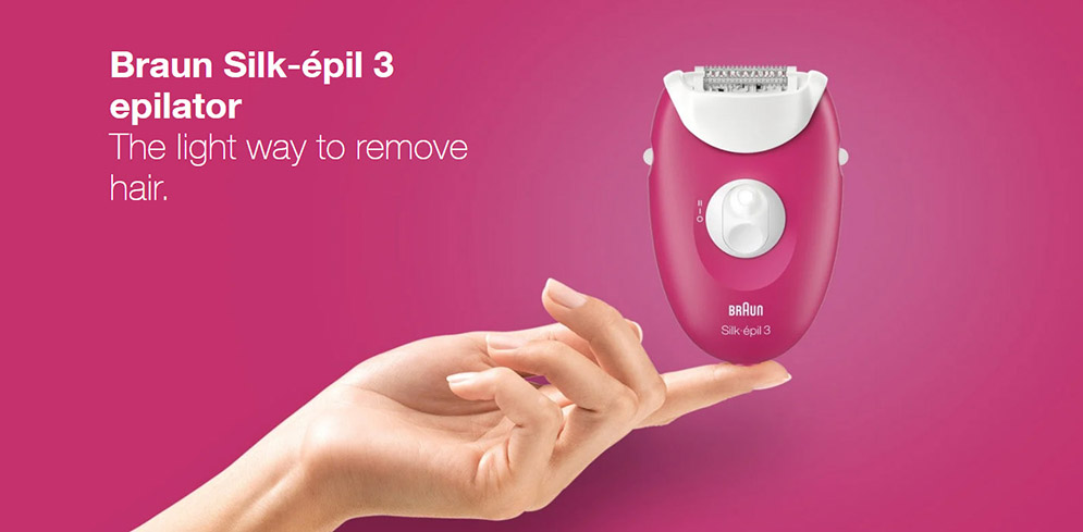 Picture of Braun Silk-epil 3 SE 3-273 2 in 1 Epilator and Shaver for Women