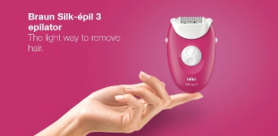 Picture of Braun Silk-epil 3 SE 3-273 2 in 1 Epilator and Shaver for Women