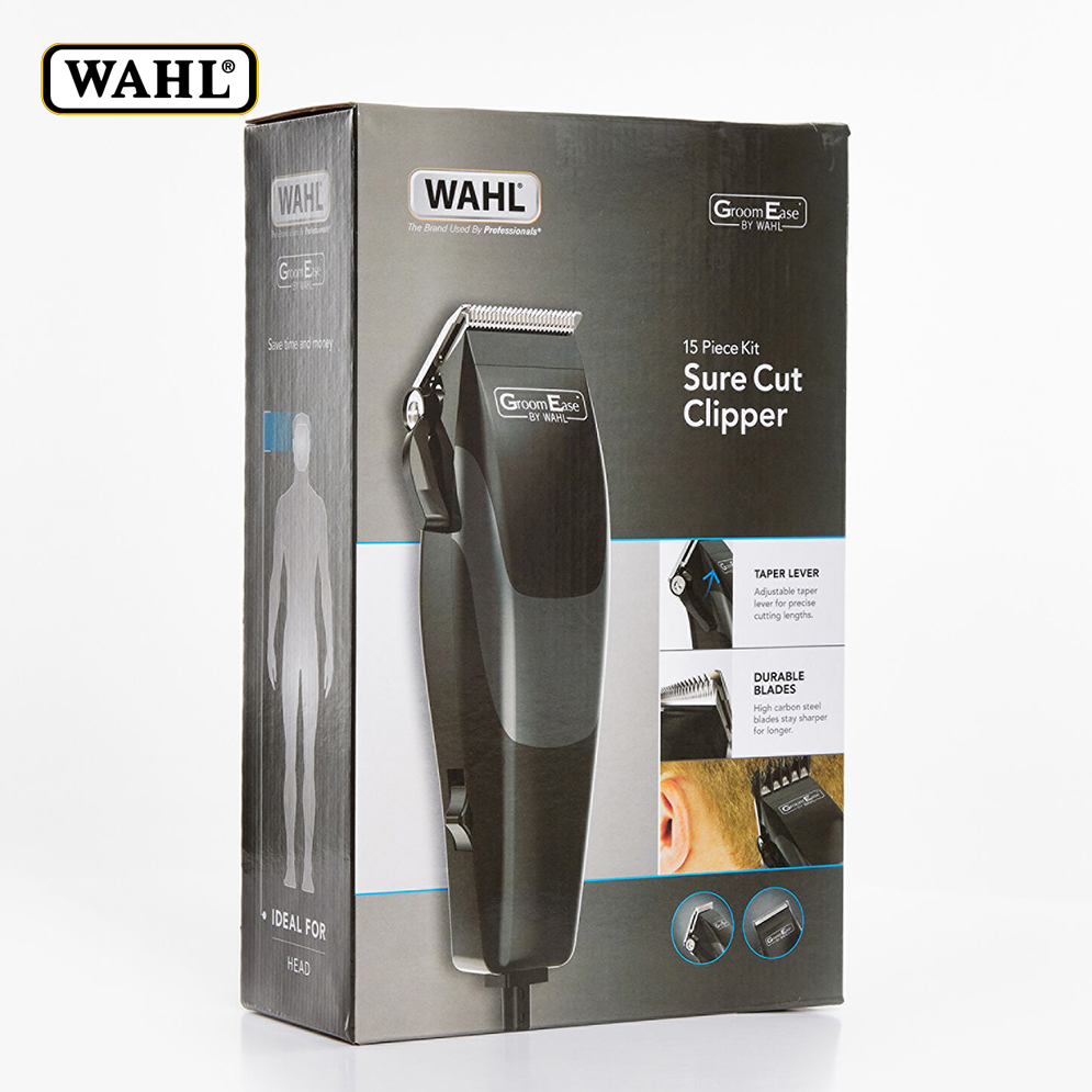 Picture of Wahl 79449-417 GroomEase SureCut Clipper 15 Piece Kit for Men