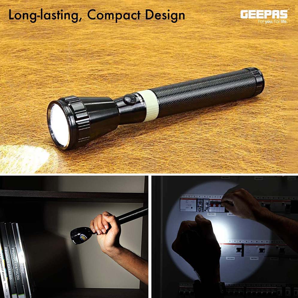 Picture of Geepas GFL51031 Rechargeable LED Flashlight