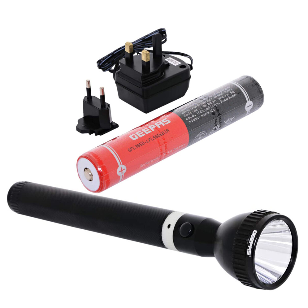 Picture of Geepas GFL3858 Rechargeable LED Flashlight