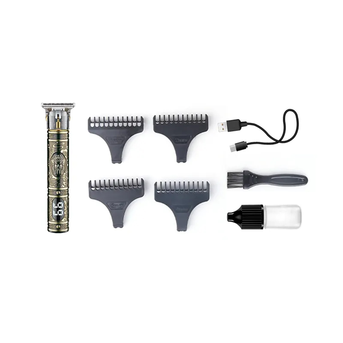 Picture of Kemei KM-4011 Rechargeable Hair Clipper and Beard Trimmer for Men