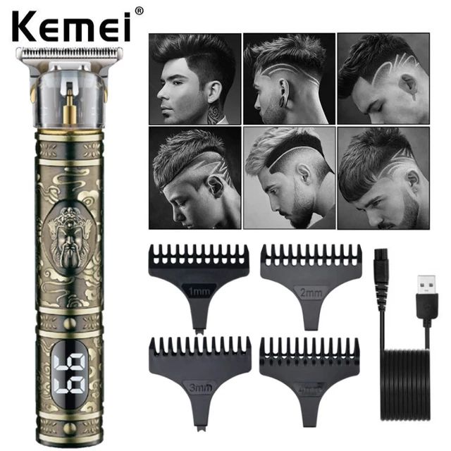 Picture of Kemei KM-4011 Rechargeable Hair Clipper and Beard Trimmer for Men