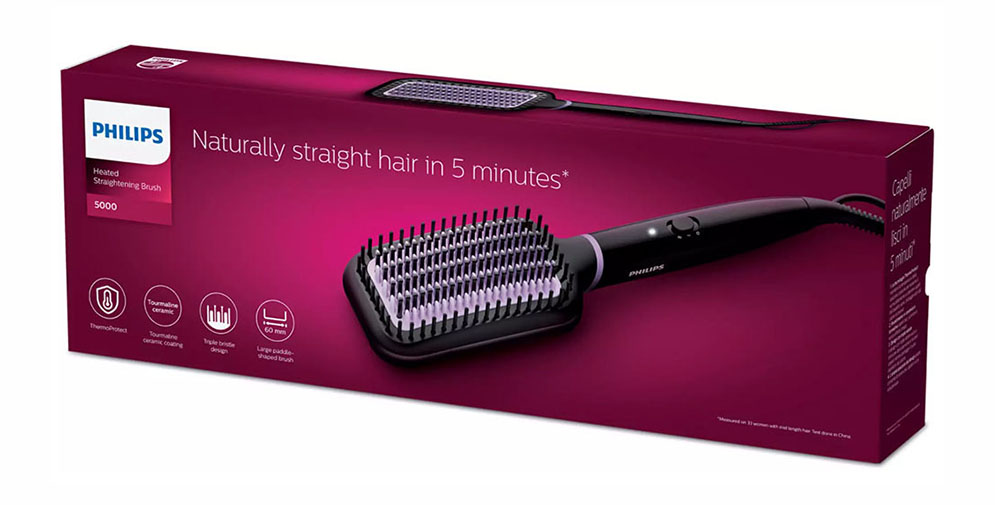 Picture of Philips BHH880/00 StyleCare Essential Heated Straightening Brush for Women