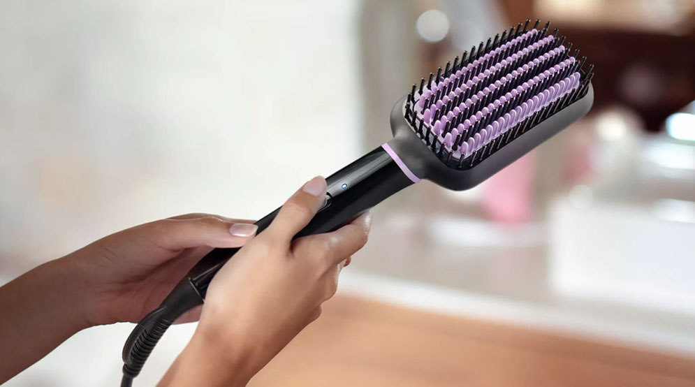 Picture of Philips BHH880/00 StyleCare Essential Heated Straightening Brush for Women