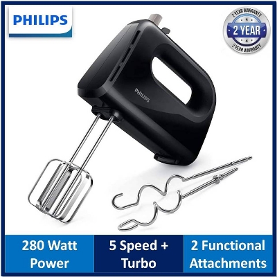 Picture of Exceptional Quality - Philips HR3704/11 Daily Collection Hand Mixer | Egg Beater - Reliable Accessory