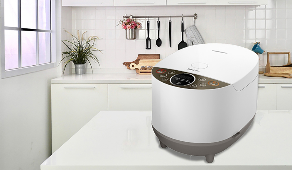 Picture of Philips HD4515/63 Fuzzy Logic Rice Cooker Viva Collection