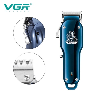 Picture of VGR V-679 Hair Cutting Machine Electric Hair Clipper Professional Hair Trimmer For Men Metal Haircut Machine Barber USB Charging