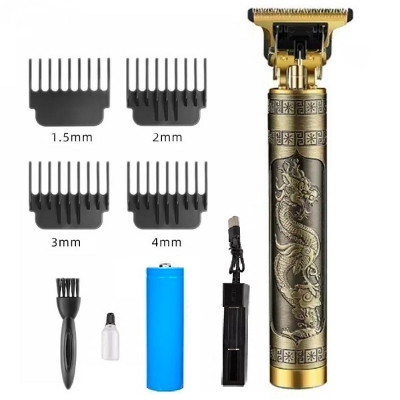 Picture of Vintage T9 Hair Cutting Machine Hair Trimmer Recharge metal body Professional Cordless Hair Trimmer