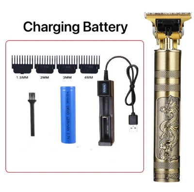 Picture of Vintage T9 Hair Cutting Machine Hair Trimmer Recharge metal body Professional Cordless Hair Trimmer