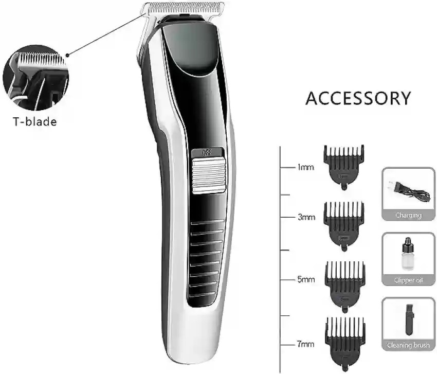 Picture of HTC AT 538 Hair And Beard Trimmer For Men - Trimmer