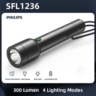 Picture of Philips SFL-1236 Rechargeable LED Electric Torch and Flashlight