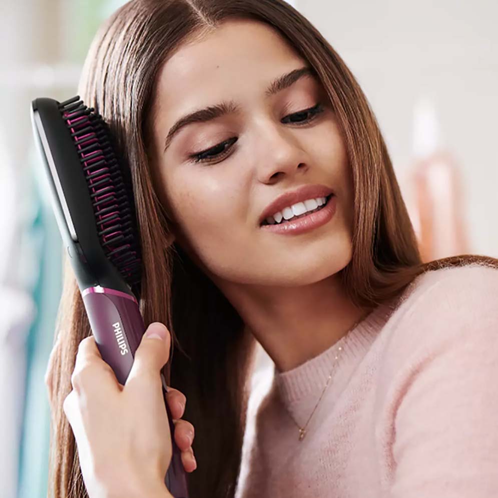 Picture of Philips BHH730/00 StyleCare Essential Heated Straightening Brush for Women
