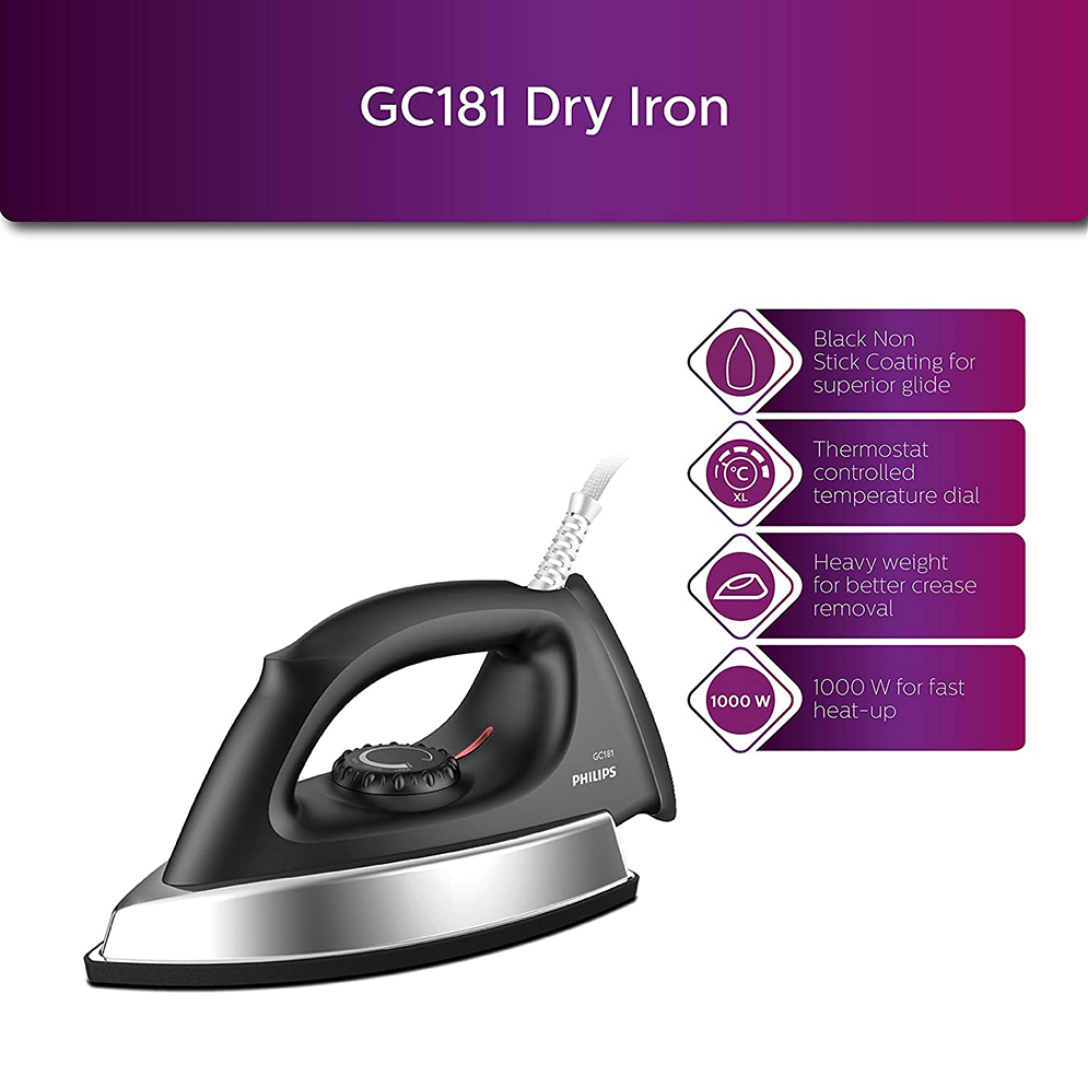 Picture of Philips GC181/80 Dry Iron Super Heavy Duty