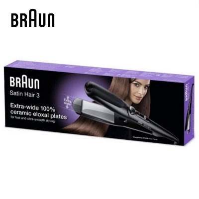 Picture of Braun ST310 Satin Hair 3 Straightener with Wide Plates for Women