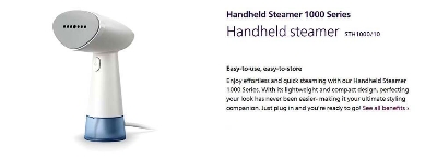 Picture of Philips STH1000/10 Handheld Steamer 1000 Series