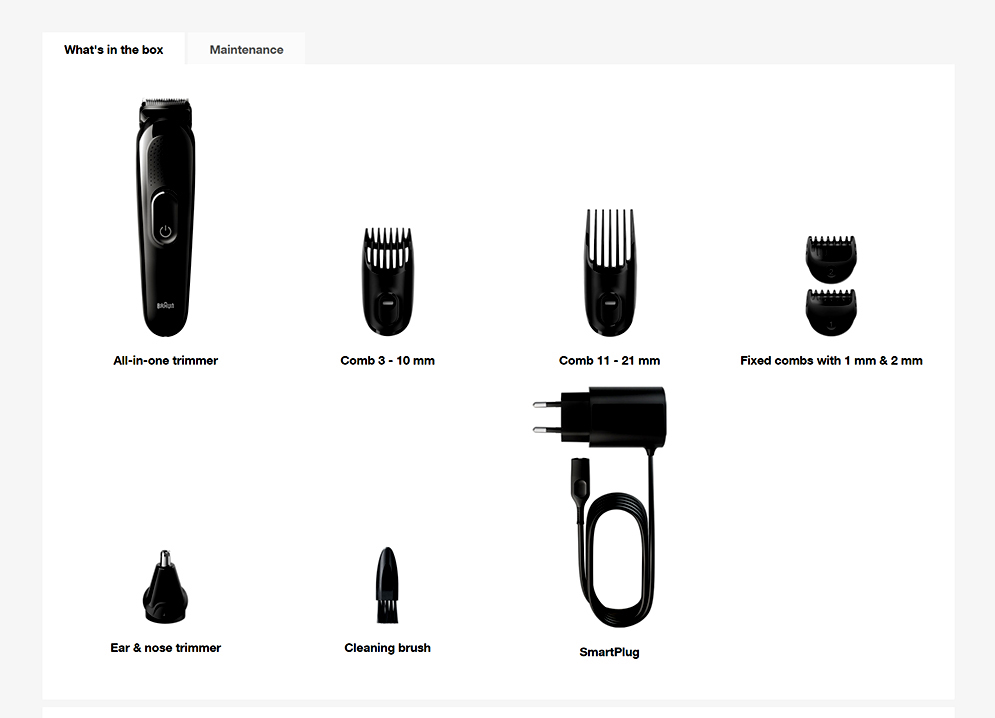 Picture of Braun MGK3220 Multi Grooming 6-in-1 Trimmer Kit for Men