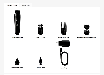 Picture of Braun MGK3220 Multi Grooming 6-in-1 Trimmer Kit for Men