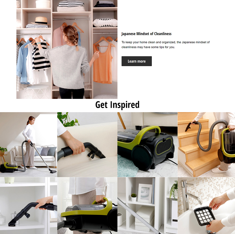 Picture of Panasonic MC-CL603 Canister Vacuum Cleaner Cyclone Bagless with HEPA Filter