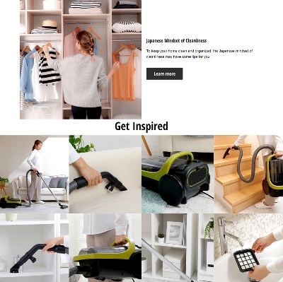 Picture of Panasonic MC-CL603 Canister Vacuum Cleaner Cyclone Bagless with HEPA Filter