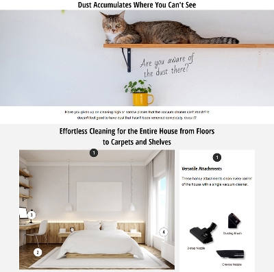 Picture of Panasonic MC-CL603 Canister Vacuum Cleaner Cyclone Bagless with HEPA Filter