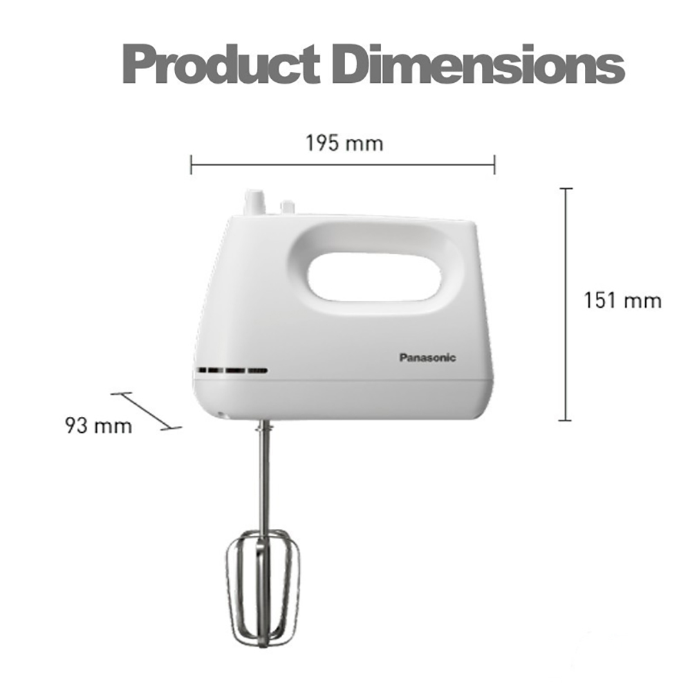 Picture of Panasonic MK-GH3 5 Speed Hand Mixer