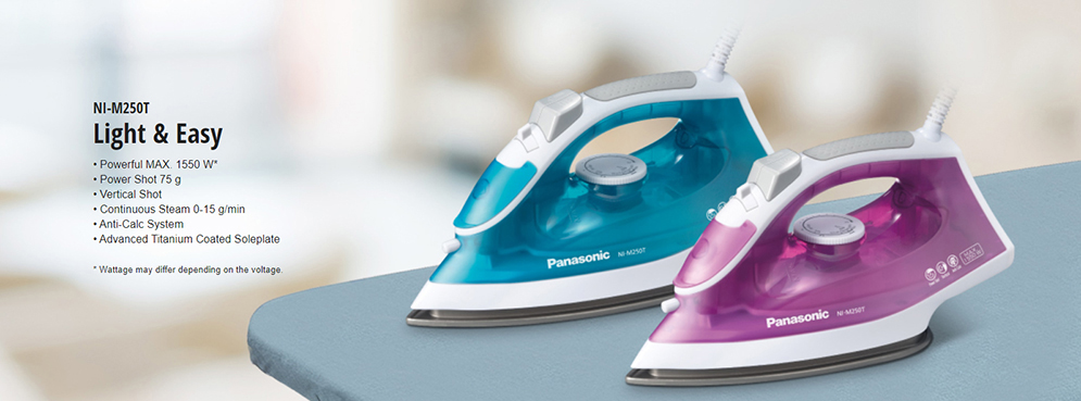 Picture of Panasonic NI-M250T Steam Iron Light and Easy