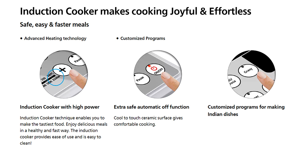 Picture of Philips HD4929/01 Induction Cooker Viva Collection