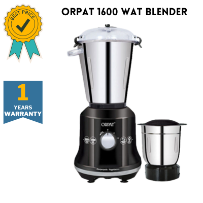 Picture of Orpat 1600-Watt 2-in-1 Jars Heavy Duty Kitchen Commercial Mixer Grinder - Efficient and Powerful Appliance for Your Kitchen Needs