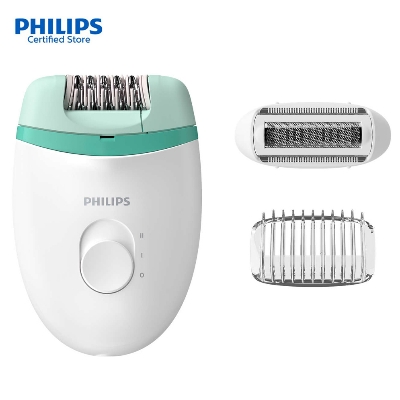 Picture of Philips BRE245/00 Satinelle Essential Corded Compact Epilator and Shaver for Women