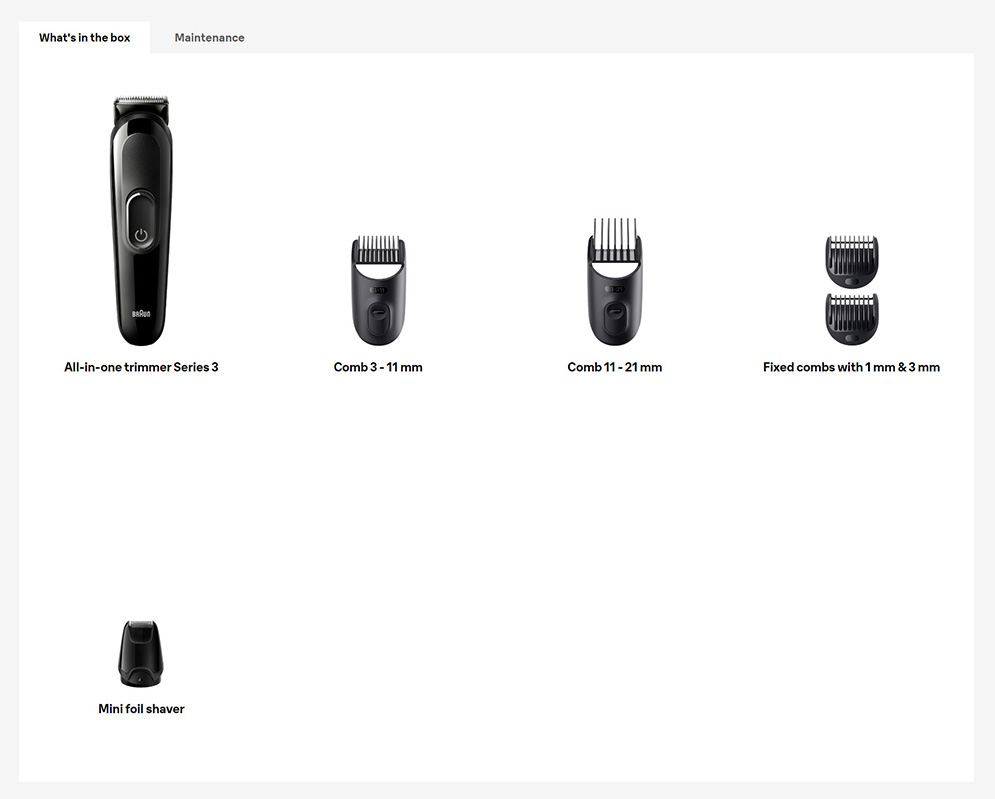 Picture of Braun MGK3410 All-in-One Style Kit Hair, and Beard Trimmer for Men