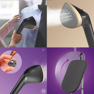 Picture of Philips STE3170/80 Stand Steamer 3000 Series with Tilting StyleBoard