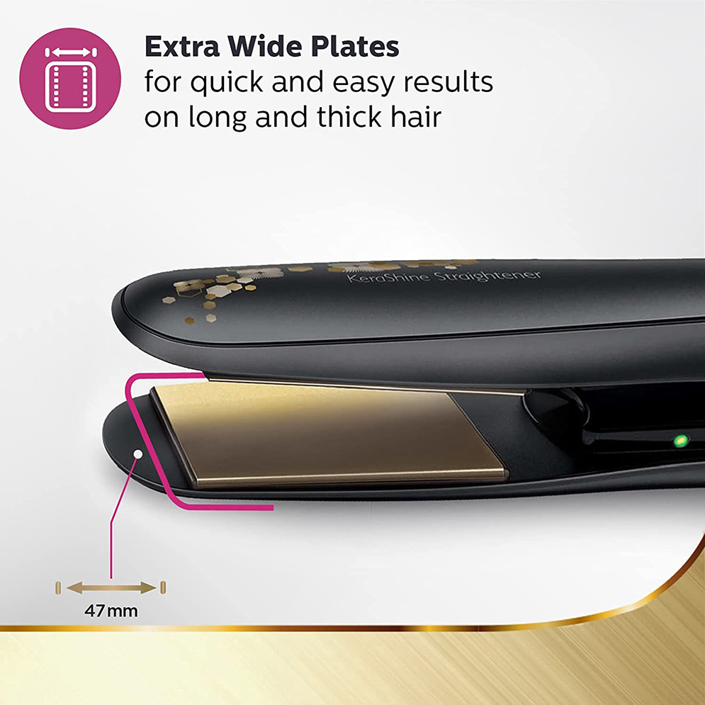 Picture of Philips BHS736/00 Instantly Smooths Untamable Hair Straightener for Women