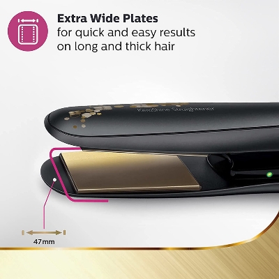 Picture of Philips BHS736/00 Instantly Smooths Untamable Hair Straightener for Women