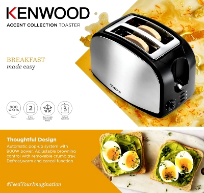 Picture of Kenwood TCM01 Toaster 2 Slice Accent Collection