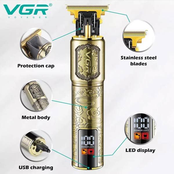 Picture of VGR_V073 Professional Rechargeable Electric Trimmer For Men