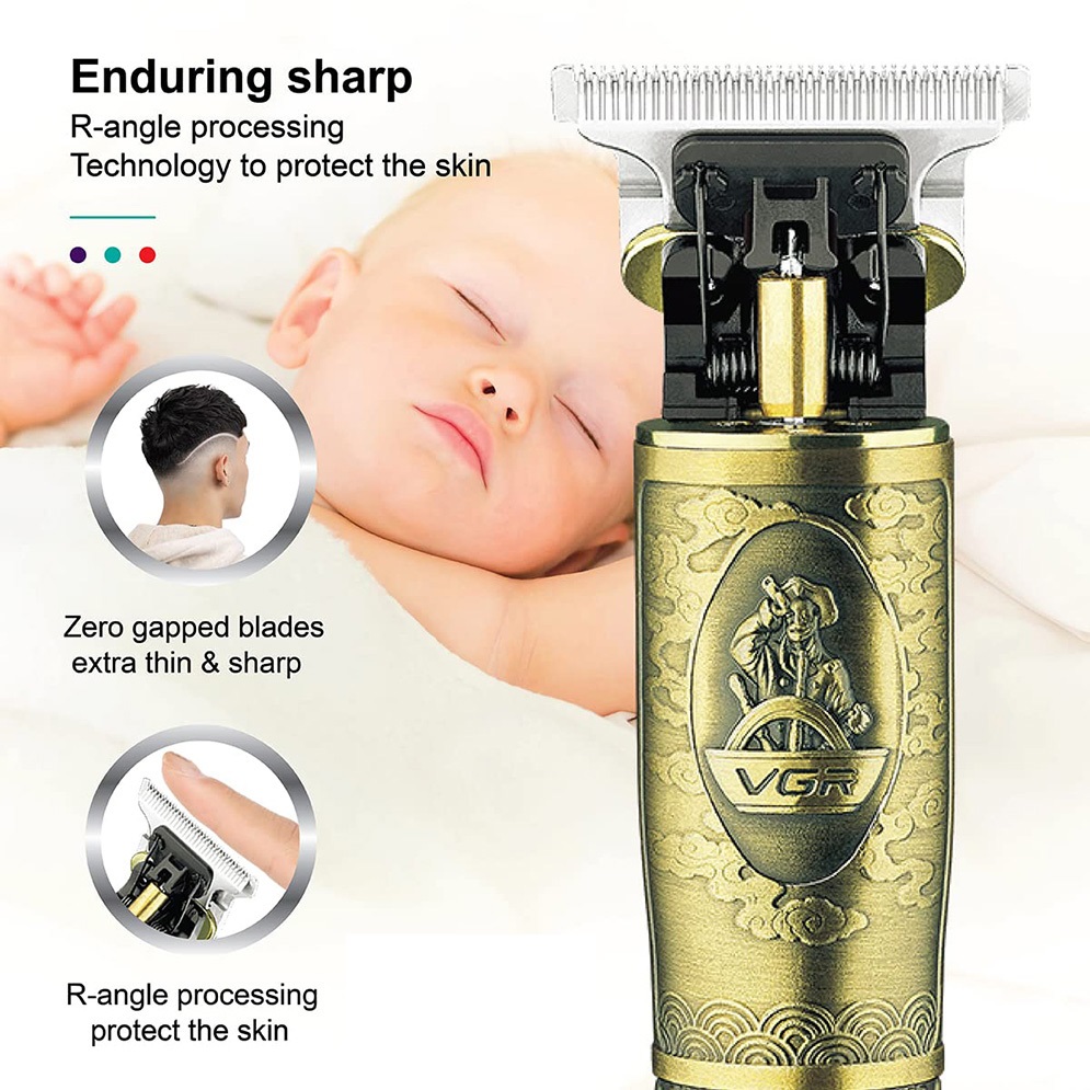 Picture of VGR V-091 Hair Clipper and Beard Trimmer with Digital Display for Men