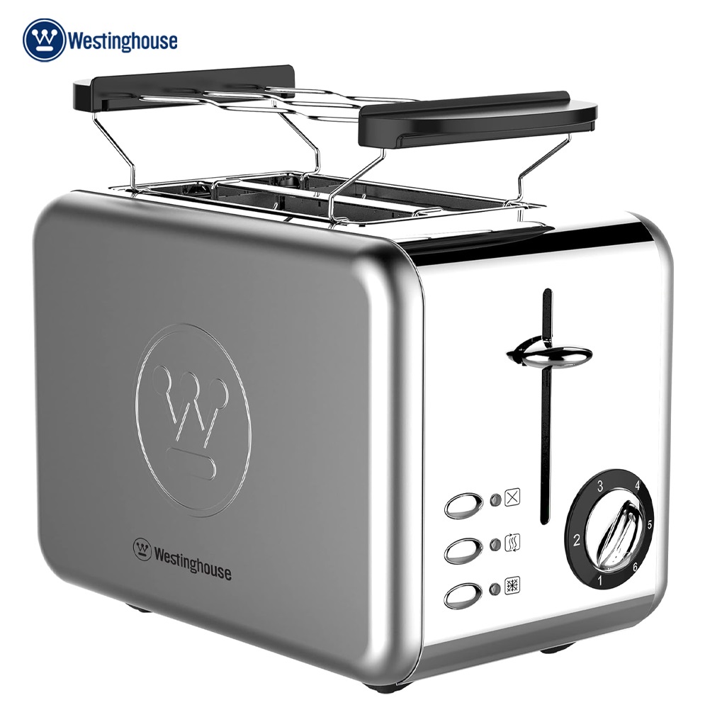Picture of Westinghouse WKTTCB850SS Toaster 2 Slice with Removable Warming Rack