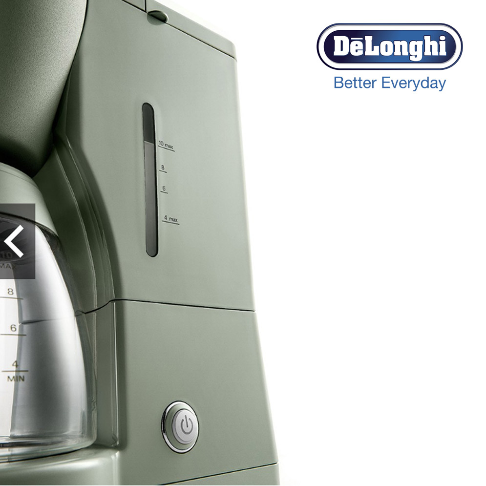 Picture of De'Longhi ICMX210.GR Argento Flora Drip Filter Coffee Maker