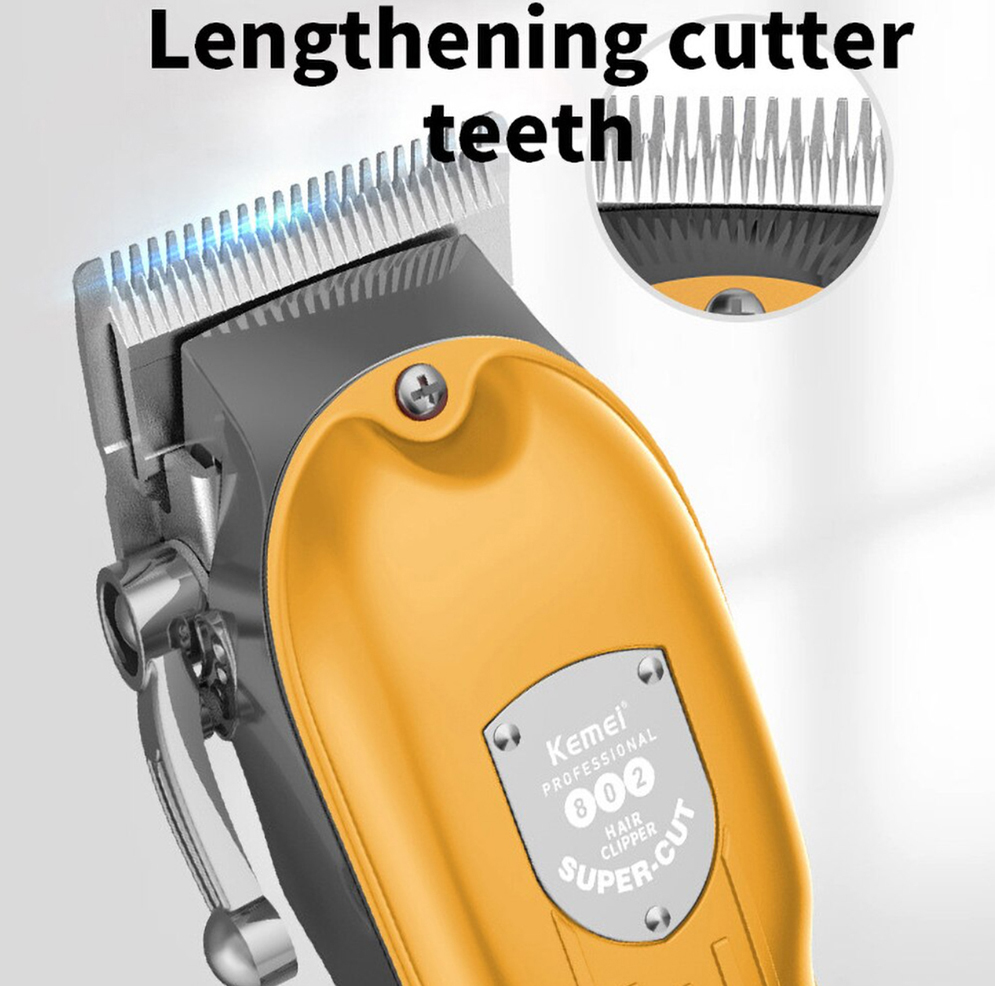 Picture of Kemei KM-802 Metal Engraving Hair Clipper with LED Display for Men