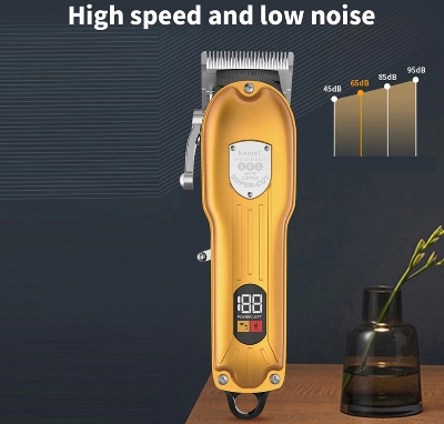 Picture of Kemei KM-802 Metal Engraving Hair Clipper with LED Display for Men