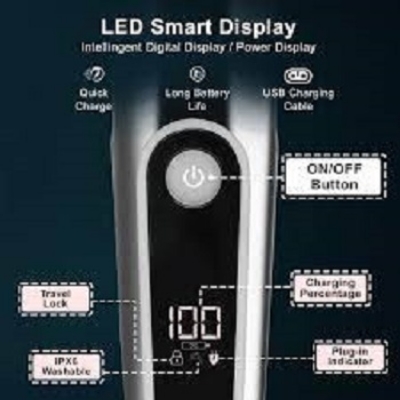 Picture of VGR V-107 Professional IPX6 Washable Grooming Kit Face, and Body 11 in 1 for Men